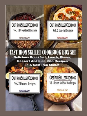 cover image of Cast Iron Skillet Cookbook Box Set